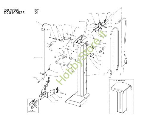 Picture of Gruppo trave SPL 910 SC Spaccalegna