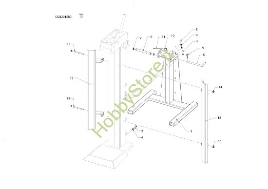 Picture of Accessori SPL 910 SC Spaccalegna