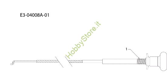 Picture of Cavo starter STORM 97/13,5 T Cat.2010 Trattorino