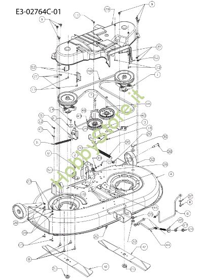 Picture of Piatto di taglio STORM 108/18,5 H Cat.2010 Trattorino