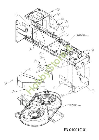 Picture of Protezione cinghie KOMMAND 92/13,5 T Cat. 2010 Trattorino