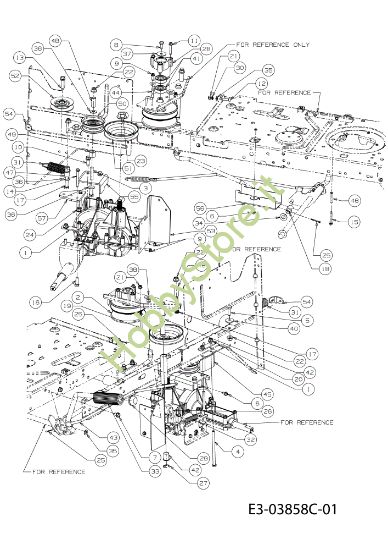 Picture of Trasmissione (1/2) KOMMAND 92/13,5 T Cat. 2010 Trattorino