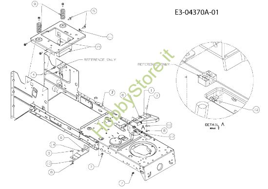 Picture of Telaio KOMMAND 92/15,5 AM Cat. 2010 Trattorino