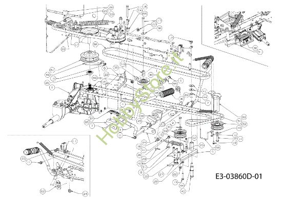 Picture of Trasmissione (2/2) KOMMAND 92/15,5 AM Cat. 2010 Trattorino