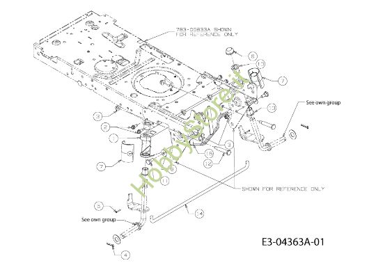 Picture of Assale anteriore KOMMAND 92/15,5 T Cat. 2010 Trattorino