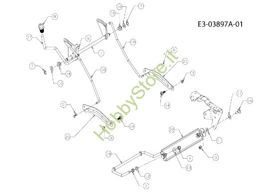 Picture of Sollevamento piatto di taglio KOMMAND 92/15,5 T Cat. 2010 Trattorino