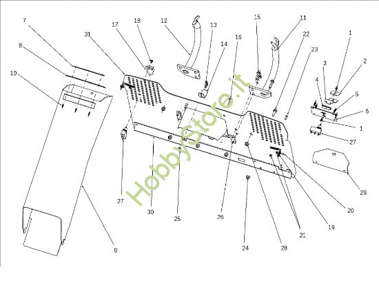 Picture of Raccoglierba EF 106J/17,5H Cat.2010 Trattorino