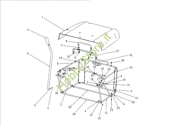 Picture of Sacco raccoglierba EF 106J/17,5H Cat.2010 Trattorino