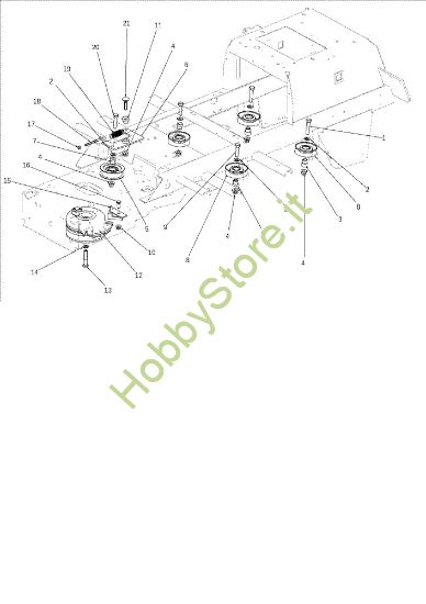 Picture of Puleggia frizione EF 106J/15,5H Cat.2010 Trattorino