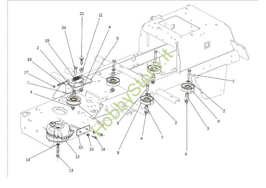 Picture of Puleggia frizione EF 106J/24H Cat.2010 Trattorino