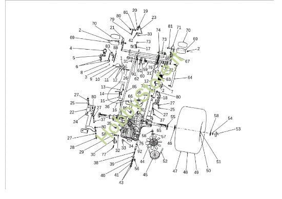 Picture of Trasmissione EF 106J/24H Cat.2010 Trattorino