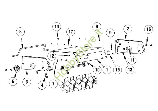 Picture of Esploso 2 AG 35 B45 Arieggiatore