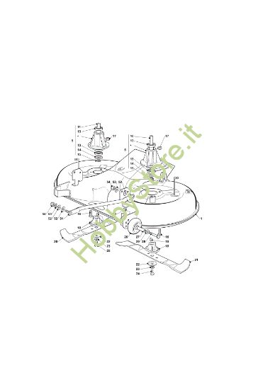 Picture of Piatto di taglio (2) EF 101C/16K H Cat.2011 Trattorino