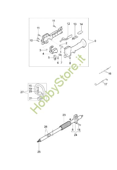 Picture of Trasmissione DS 2800 H Tagliasiepi