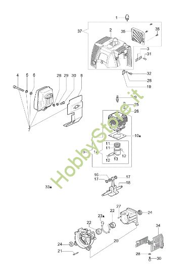 Picture of Motore EF 3600 Decespugliatore