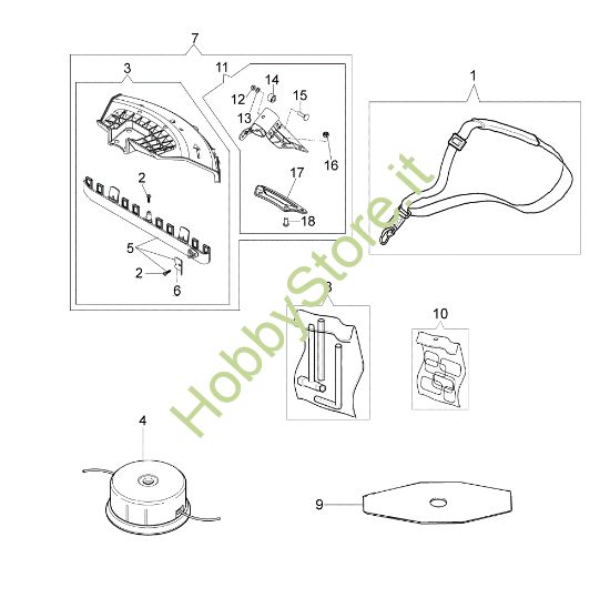 Picture of Accessori EF 4300 Decespugliatore
