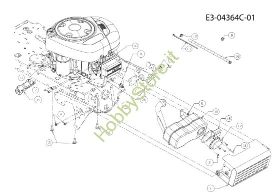 Picture of Motore KOMMAND 80/12,5 T Cat. 2011 Trattorino