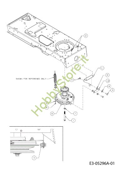 Picture of Frizione KOMMAND 92/16 H Cat. 2011 (13XXXXXX637) Trattorino