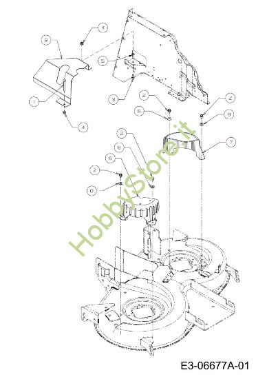 Picture of Protezione cinghie KOMMAND 92/16 H Cat. 2011 (13XXXXXX637) Trattorino