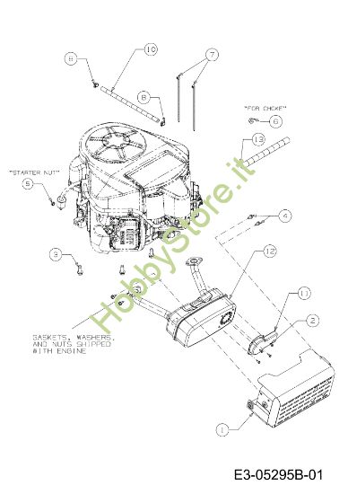 Picture of Motore KOMMAND 105/22 H Cat. 2011 (13XXXXXX637) Trattorino
