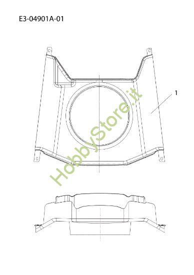 Picture of Convogliatore aria KOMMAND 105/22 H Cat. 2011 (13XXXXXX637) Trattorino