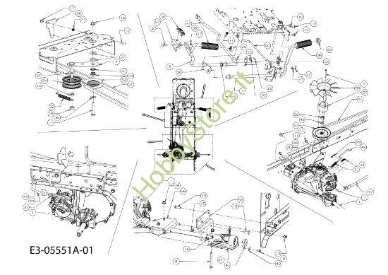 Picture of Trasmissione KOMMAND 92/15,5 H Cat. 2011 Trattorino