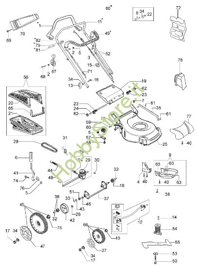 Picture of Esploso LR 48 TH ALLROAD Rasaerba