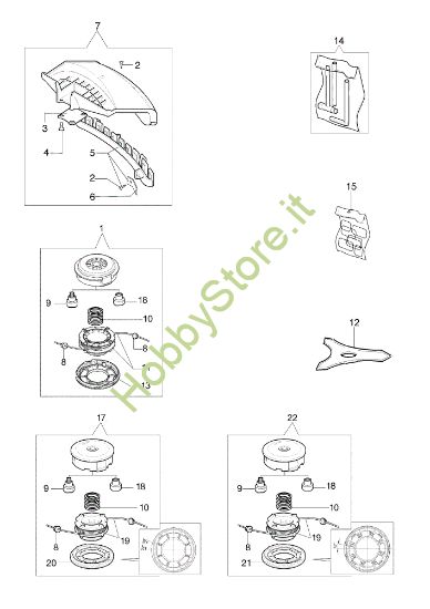 Picture of Accessori STARK 4400 BP (Euro 2) Decespugliatore