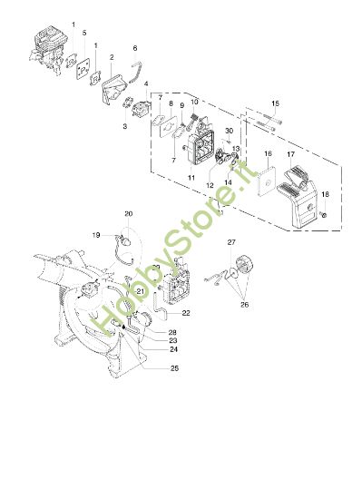 Picture of Filtro aria SA 2700 BP Soffiatore