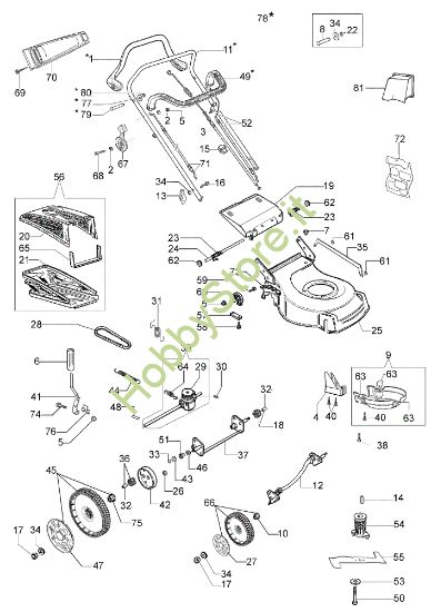 Picture of Esploso LR 48 TK ALLROAD (K650) Rasaerba