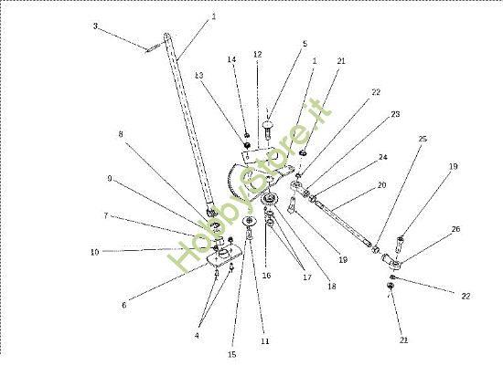 Picture of Sterzo EF 106J/17,5H Cat.2011 Trattorino