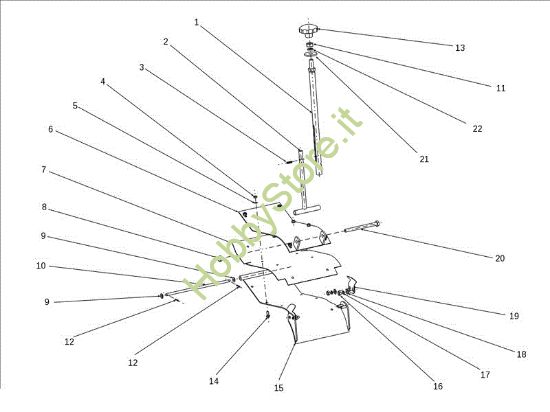 Picture of Piatto di taglio (3/3) EF 106J/18H Cat.2011 Trattorino