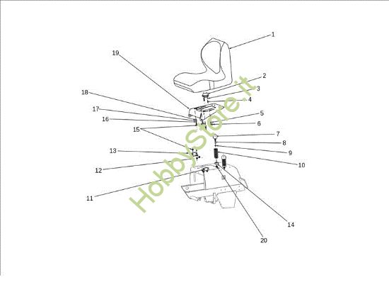 Picture of Cofano (2/3) EF 106J/18H Cat.2011 Trattorino
