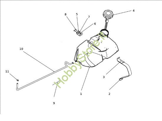Picture of Serbatoio EF 106J/24H 4X4 Cat.2011 Trattorino