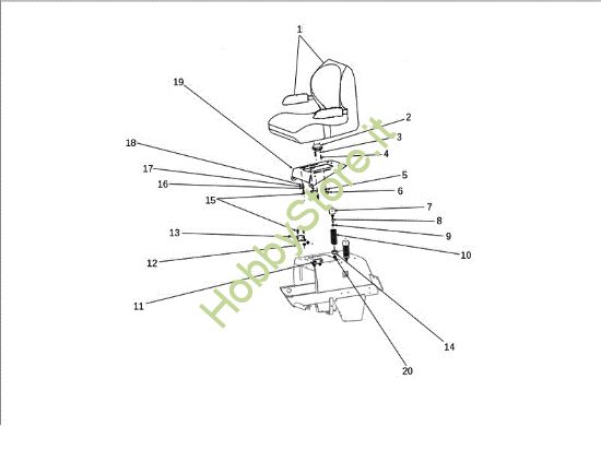 Picture of Cofano (2/3) EF 124J/22H Cat.2011 Trattorino