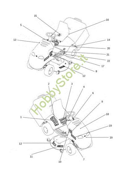 Picture of Etichette EF 124J/22H Cat.2011 Trattorino