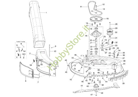 Picture of Piatto di taglio ZEPHYR 72/13 H (4in1) e EURO 5 Trattorino