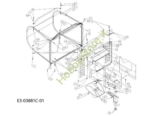 Picture of Sacco raccoglierba KOMMAND 80/12,5 T Cat. 2012 Trattorino