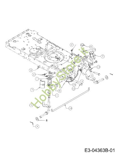 Picture of Assale anteriore (1/2) STORM 108/15,5 T Cat.2012 Trattorino