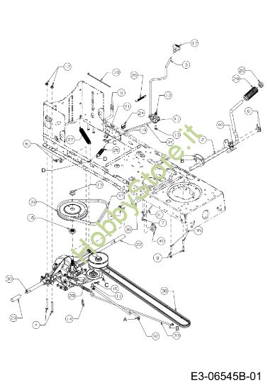 Picture of Trasmissione (1/3) STORM 108/15,5 T Cat.2012 Trattorino