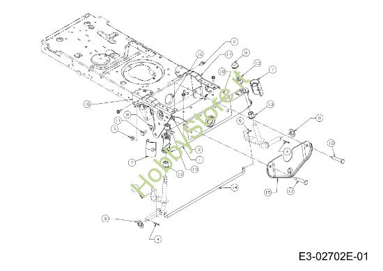 Picture of Assale anteriore (1/2) STORM 95/11,5 T Cat.2012 Trattorino