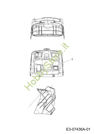 Picture of Cruscotto (1/2) STORM 95/11,5 T Cat.2012 Trattorino