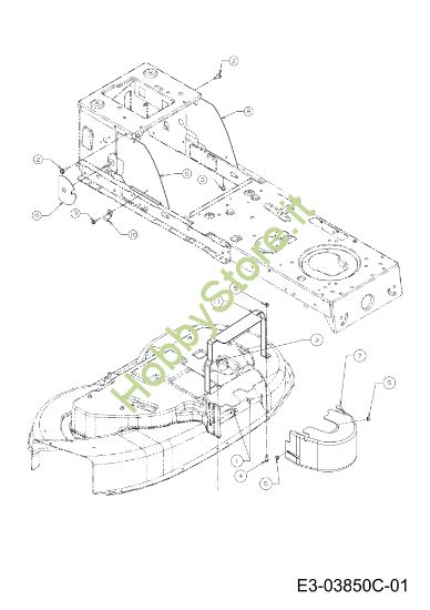 Picture of Protezione cinghie STORM 97/13 T Cat.2012 Trattorino