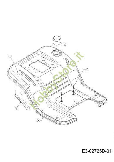 Picture of Carrozzeria posteriore STORM 97/13 T Cat.2012 Trattorino