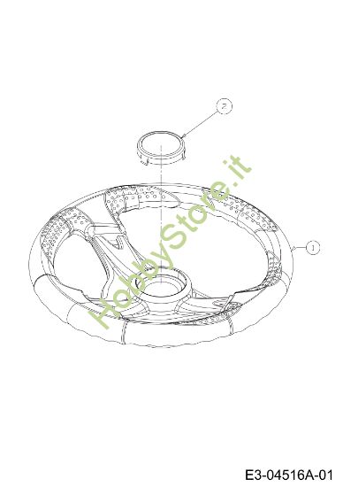 Picture of Volante KOMMAND 92/16 H Cat. 2012 Trattorino