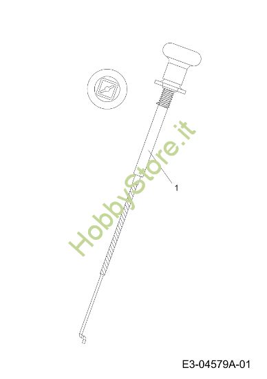 Picture of Cavo starter KOMMAND 92/16 H Cat. 2012 Trattorino