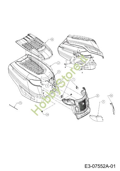 Picture of Cofano KOMMAND 92/16 H Cat. 2012 Trattorino
