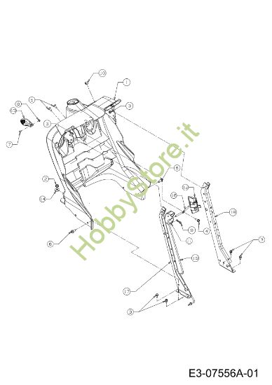 Picture of Cruscotto KOMMAND 92/16 H Cat. 2012 Trattorino