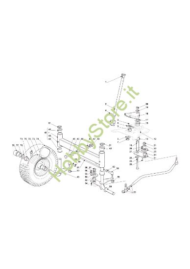 Picture of Sterzo EF 93C/13,5H Cat.2012 Trattorino