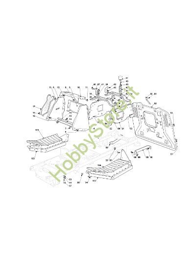 Picture of Telaio EF 101C/16K M Cat.2012 Trattorino
